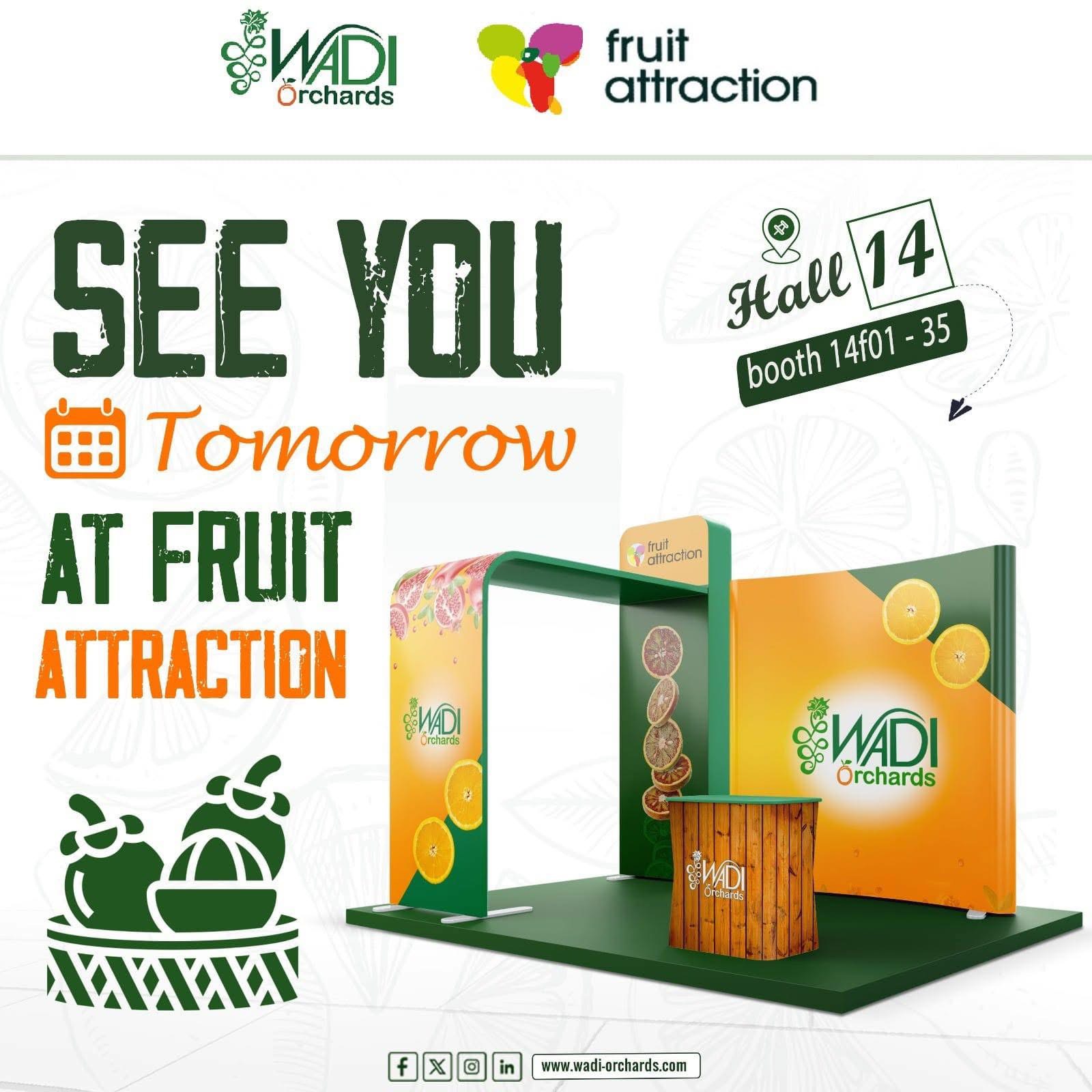 WADI Orchards in Fruit Attraction - Madrid